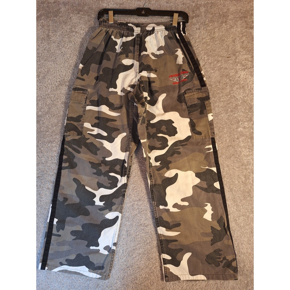 B-Fit Brizban Sports Camo Cargo Pants Training Edge ABD Krav Maga Mens Size 4